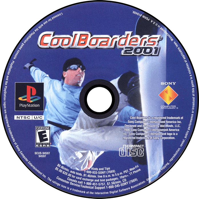 Cool Boarders 2001 media 5 for Playstation